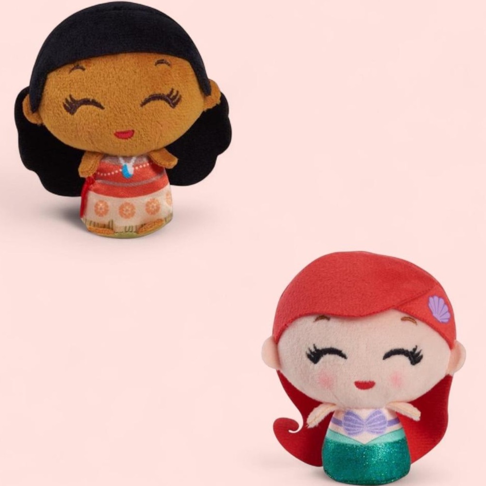 Disney Moana and Ariel Teacup Surprise Plush Toy Duo